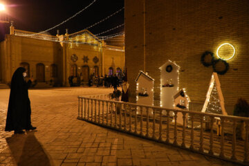 آغاز سال نومیلادی حال وهوای شب های جلفای اصفهان