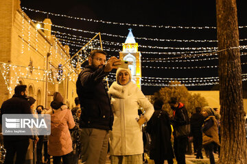 Célébration de Noël dans le quartier arménien d’Ispahan