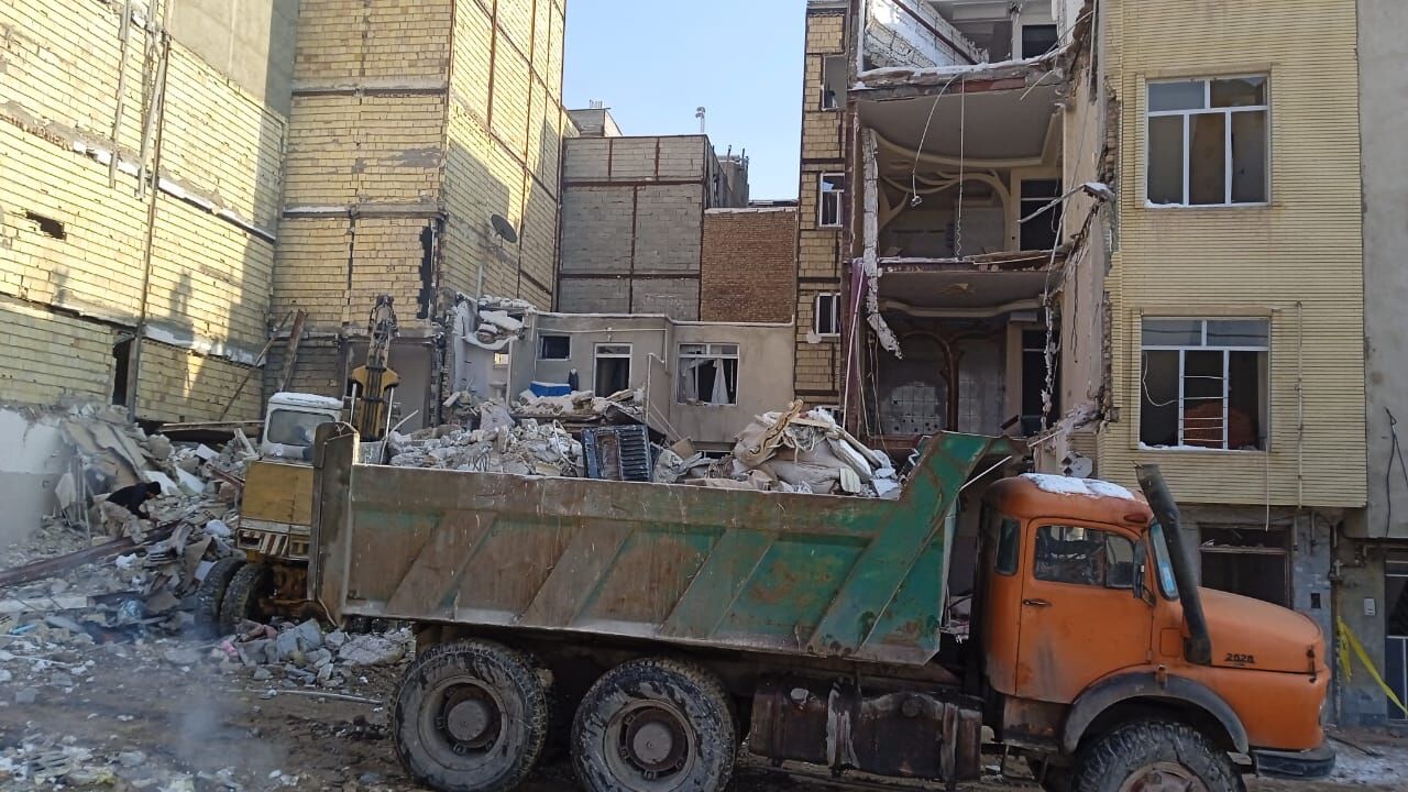 درخواست حادثه دیدگان سانحه انفجار ساختمان در تبریز 