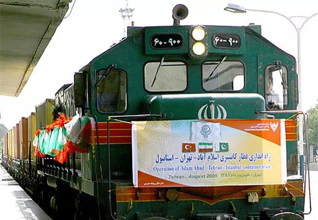 پاکستان-ایران- ترکی کنٹینر ٹرین (آئی ٹی آئی) آج ایران پہنچ گئی