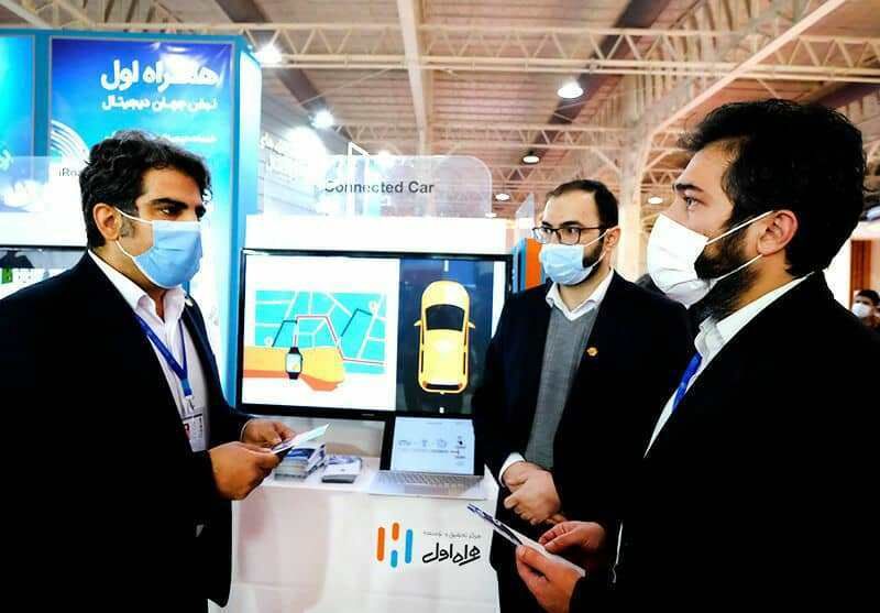 نمایش پروژه خودروی متصل هوشمند همراه اول در نمایشگاه تلکام ۲۰۲۱