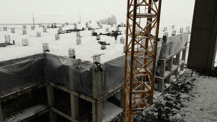 برجهای میلینیوم محمدیه پس از یک دهه در نیمه راه