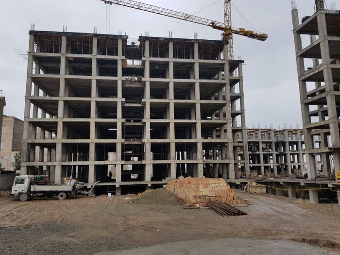 برجهای میلینیوم محمدیه پس از یک دهه در نیمه راه