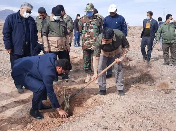 پویش مردمی "ایران قوی، ایران سرسبز" در کرمان آغاز بکار کرد