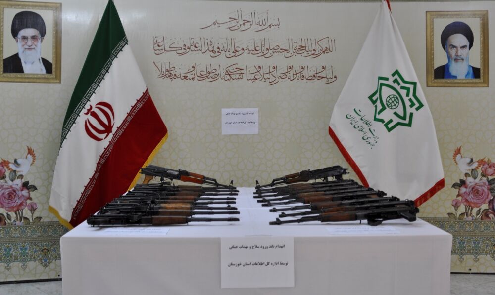 تیم ضد امنیتی قاچاق اسلحه در خوزستان متلاشی شد