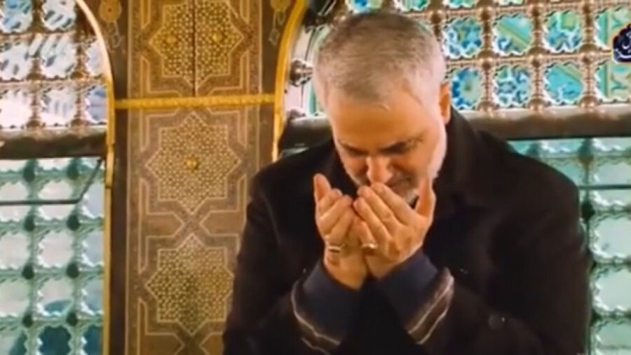 زمزمه دعای فرج در سراسر البرز به یاد سردار دل‌ها 