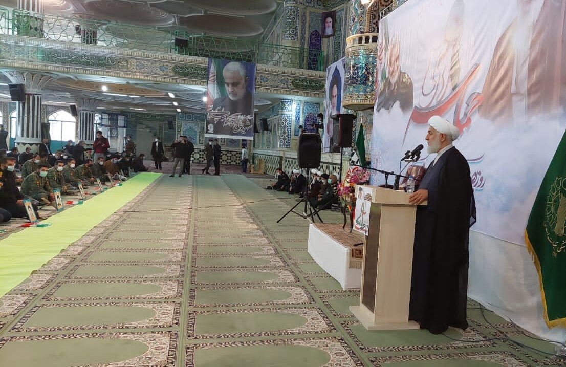 امام جمعه موقت اهواز:حماسه ۹دی برای همیشه در تاریخ انقلاب اسلامی باقی می‌ماند