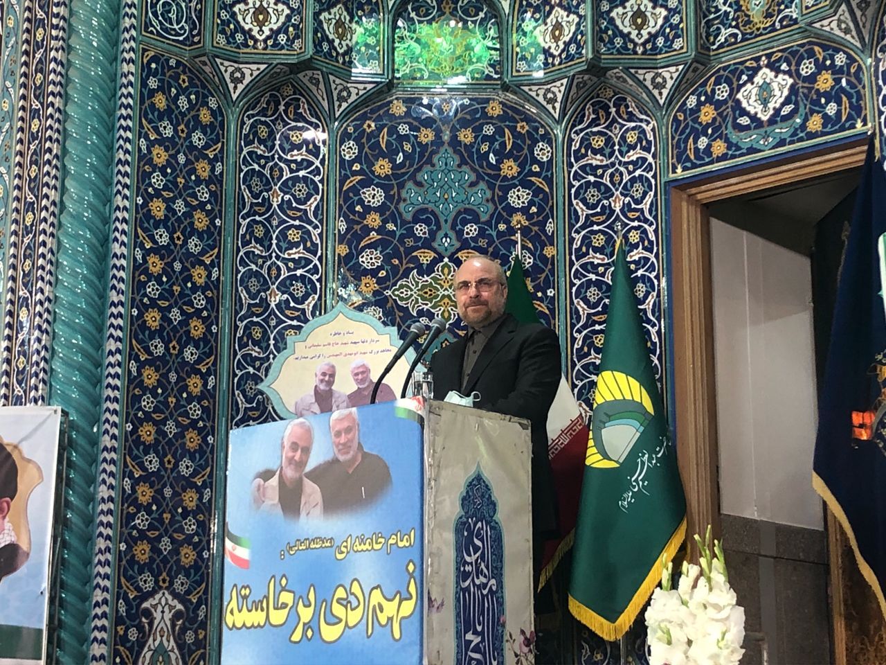 قالیباف: حاج قاسم فرهنگ مردمی بودن را تا لحظه شهادتش حفظ کرد قالیباف: حاج قاسم فرهنگ مردمی بودن را تا لحظه شهادتش حفظ کرد