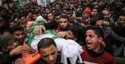 شهادت یک فلسطینی به ضرب گلوله نظامیان صهیونیست در نابلس