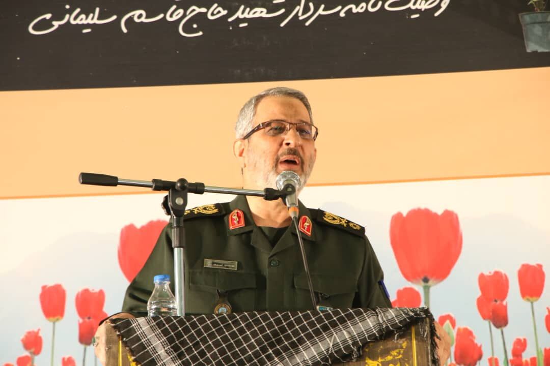 غیب‌پرور: مکتب جهانی سپهبد سلیمانی، نابودی دشمنان اسلام را در پی دارد 