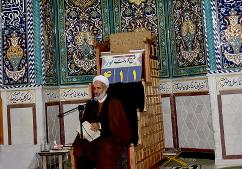 آیین سالگرد آیت‌الله مصباح یزدی در بهاباد برگزار شد