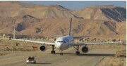 پرواز دبی - لار به دلیل شرایط نامساعد جوی در شیراز فرود آمد 