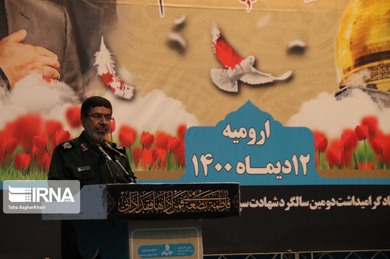 فیلم-آیین گرامیداشت شهادت سردار سلیمانی در ارومیه