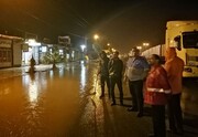 بارندگی در خراسان جنوبی منجر به آبگرفتگی معابر و منازل شد