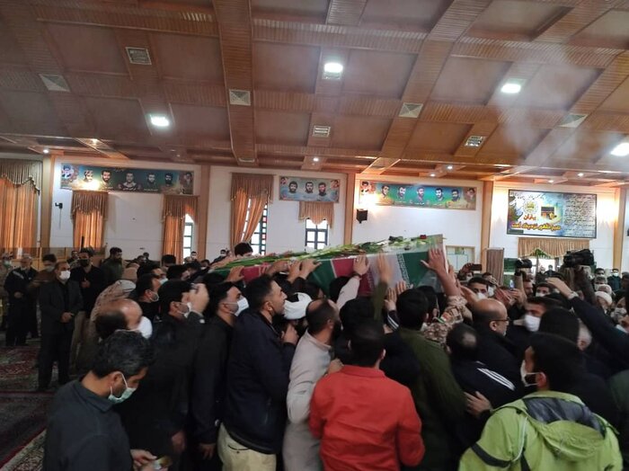 مدافعان حرم مازندران در دومین سالگرد شهادت سردار سلیمانی اجتماع کردند 2
