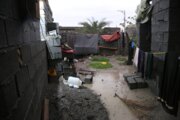 بارندگی موجب آبگرفتگی منازل در میناب شد