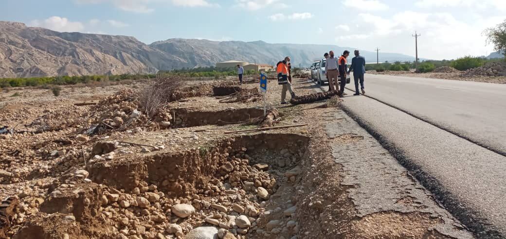 بارندگی ۱۵ میلیارد تومان به راههای استان بوشهر خسارت وارد کرد