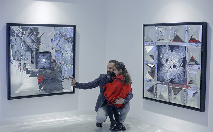 هنرمندان پیشکسوت و جوان میزبان گالریگردان پایتخت 5