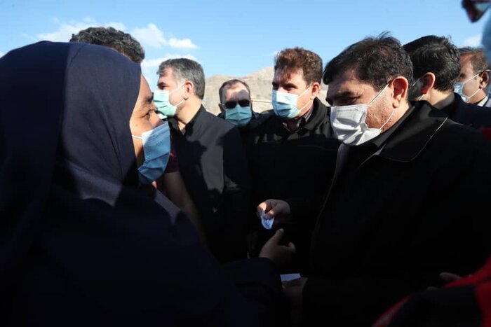 حضور میدانی معاون اول رییسجمهوری در مناطق سیلزده/ برنامهریزی دولت برای جبران خسارت سیلزدگان