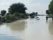  ۱۸ روستا در محاصره آب/ سیل ۲۵۰ میلیارد تومان به راه‌های دشتیاری خسارت زد