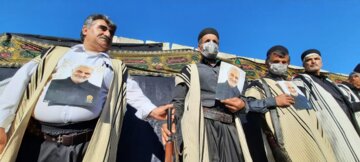 دومین سالگرد شهید سردار سلیمانی با حضور حماسی طوایف بختیاری در لالی برگزار شد