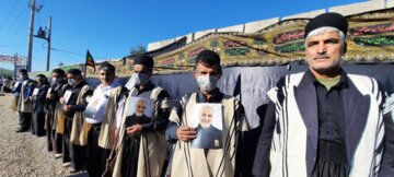 دومین سالگرد شهید سردار سلیمانی با حضور حماسی طوایف بختیاری در لالی برگزار شد