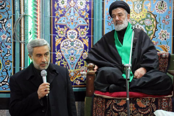 استاندار همدان در آیین سوگواری شهادت حضرت زهرا(س) در منطقه علیآباد شرکت کرد