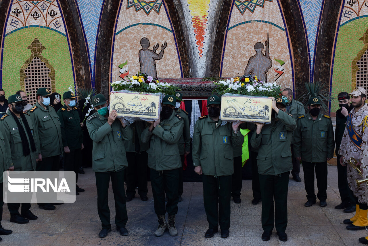 سمنان با بدرقه ٢ لاله خوشنام در سالروز شهادت بانوی تمام دوران