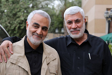 معاون کتائب حزب الله عراق: حاج قاسم و ابومهدی جان خود را در راه اسلام فدا کردند