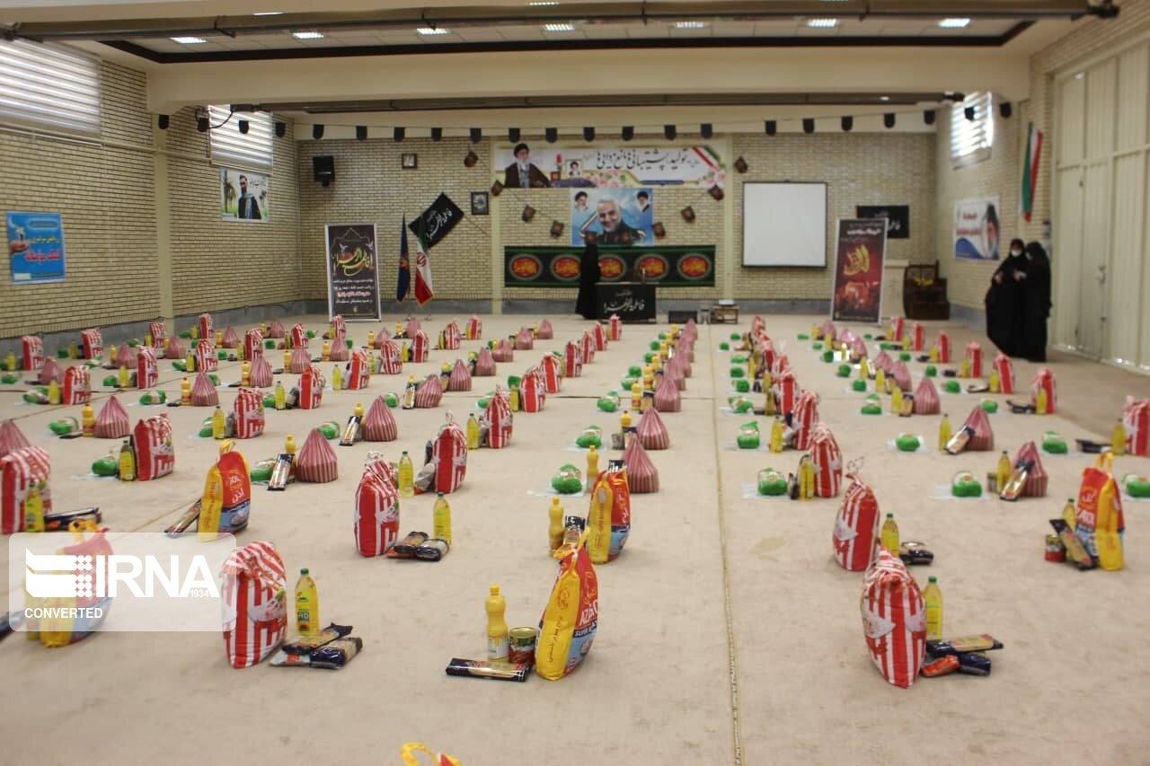 هزار و ۸۰۰ بسته معیشتی در شهرستان بویراحمد بین نیازمندان توزیع شد