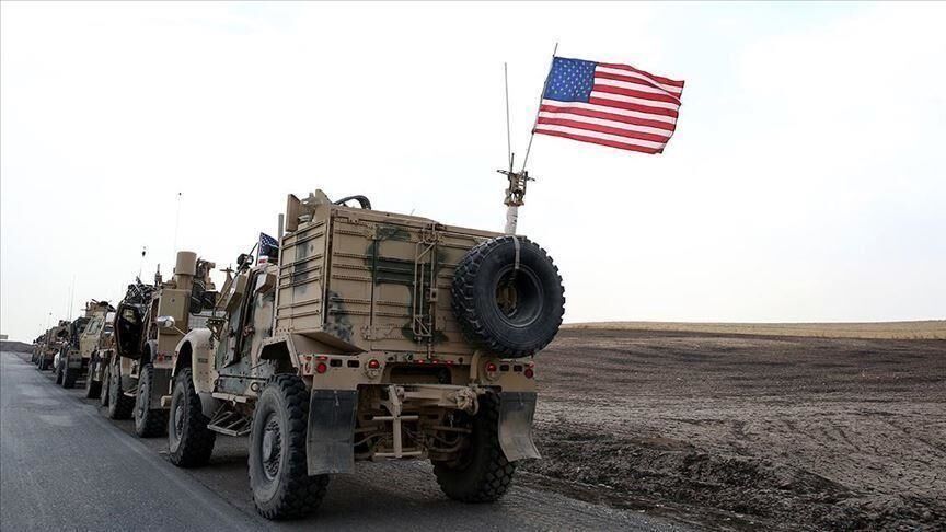ورود کاروان نظامیان آمریکایی به شرق سوریه