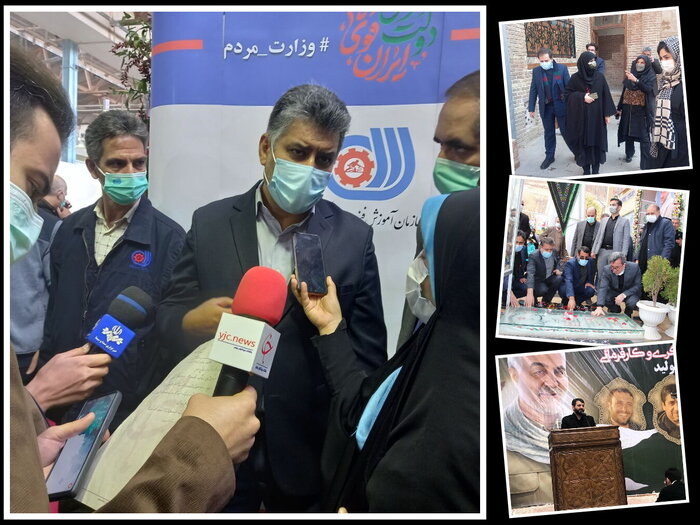 مدیریت جهادی شهید سلیمانی چراغ راه مسئولان در سفرهای استانی 8