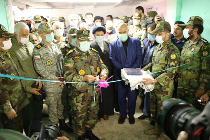 راه‌اندازی بیمارستان صحرایی شهید مخبری نیروی زمینی ارتش در شوش