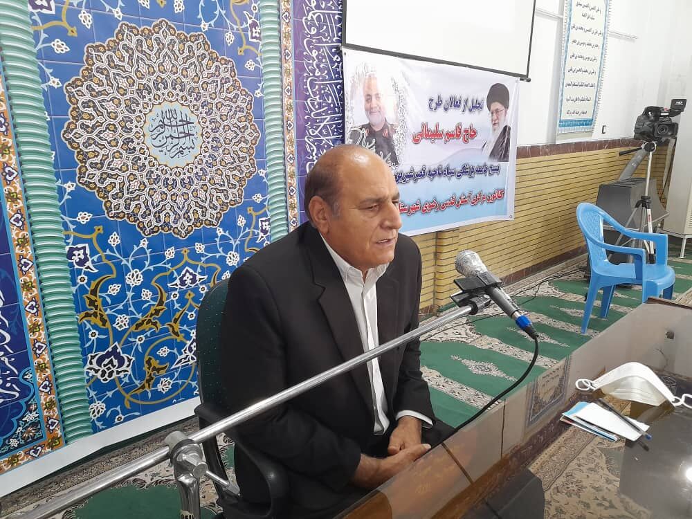 معاون فرماندار قصرشیرین: شهید سلیمانی شخصیتی جهان‌شمول بود