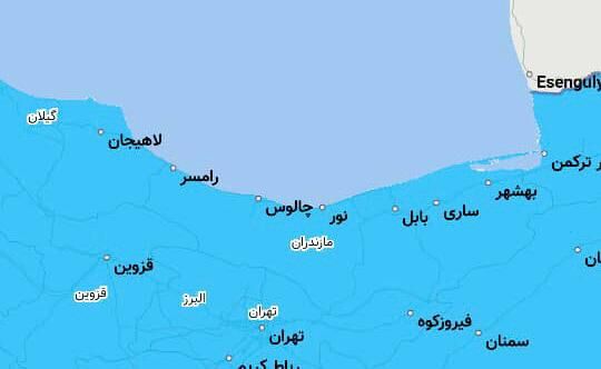 رنگ کرونایی مازندران یکپارچه آبی شد