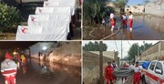 هشتگ تشکر یک نهاد بین المللی از امداد رسانی به سیل زدگان جنوب ایران 