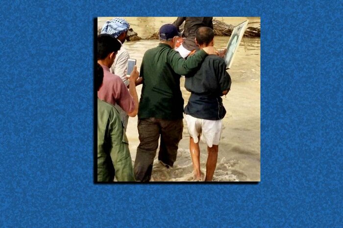 سیلابِ سواحل مکُران در اقیانوس هند، آرام گرفت