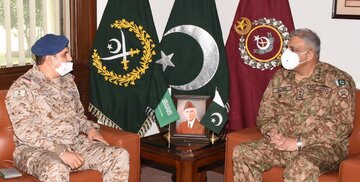 دیدار مقام های نظامی عربستان و پاکستان با محوریت افغانستان 