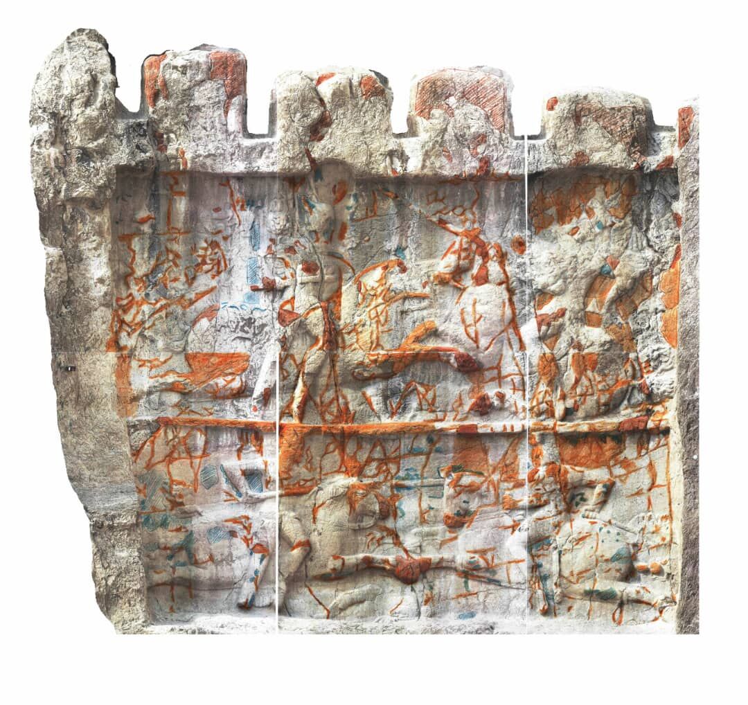 نقش برجسته بهرام دوم در فارس مرمت شد نقش برجسته بهرام دوم در فارس مرمت شد