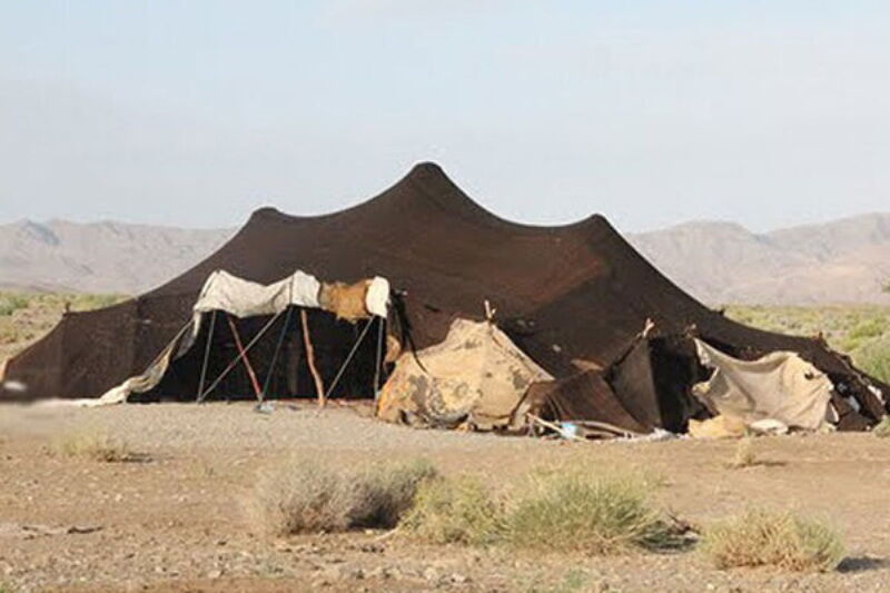 برف تفتان و سپیدی سیاه چادرها