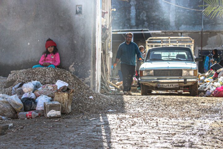 بیرم لارستان فارس یک هفته پس از سیل