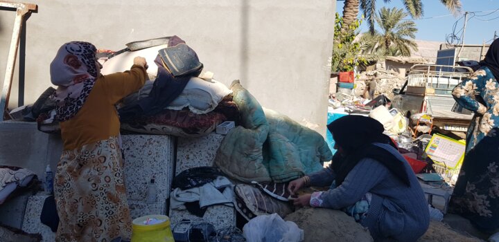 بیرم لارستان فارس یک هفته پس از سیل