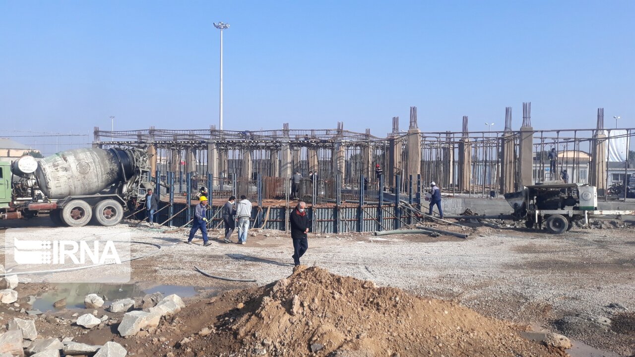 عملیات اجرایی برج کنترل ترافیک دریایی بندر خرمشهر آغاز شد
