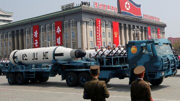 کره شمالی: شلیک موشک پاسخی به رزمایش آمریکا و کره جنوبی است