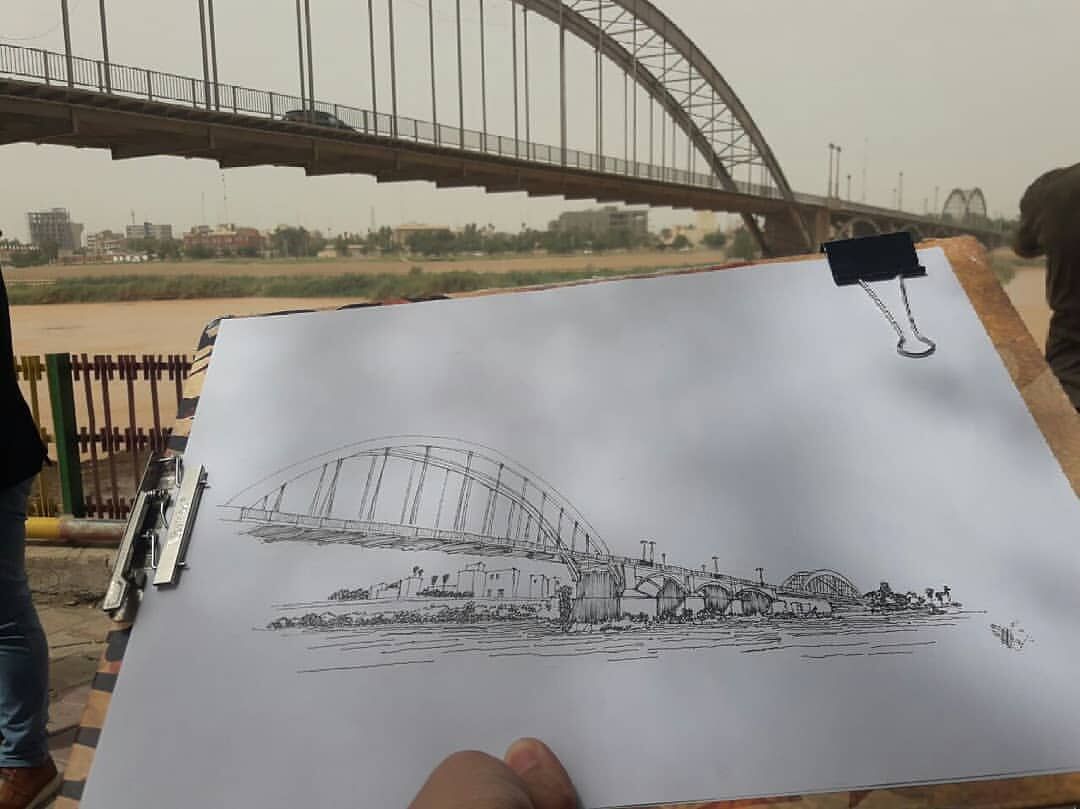 موافقت با پیشنهاد منع تردد وسایل نقلیه بر روی پل سفید(هلالی) اهواز در روزهای جمعه