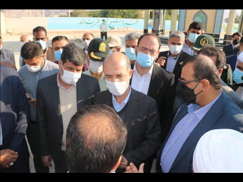 وزیر نیرو وارد شهرستان پارسیان در استان هرمزگان شد وزیر نیرو وارد شهرستان پارسیان در استان هرمزگان شد