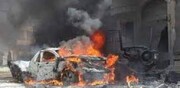 انفجار یک خودرو بمب‌گذاری شده در درعا سوریه