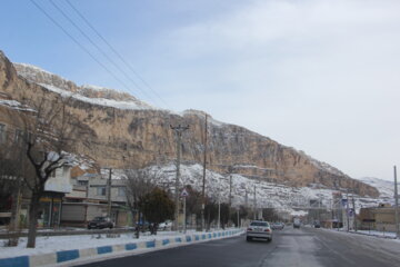 یک روز برفی " ماکو " در شمال آذربایجان غربی