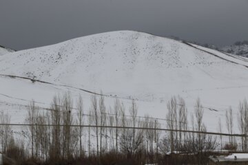 چشم انداز برفی ارومیه