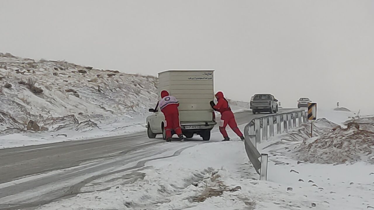 تردد خودرو در گردنه "دهلیج" پلدختر مشکل است